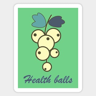 Health berry balls Magnet